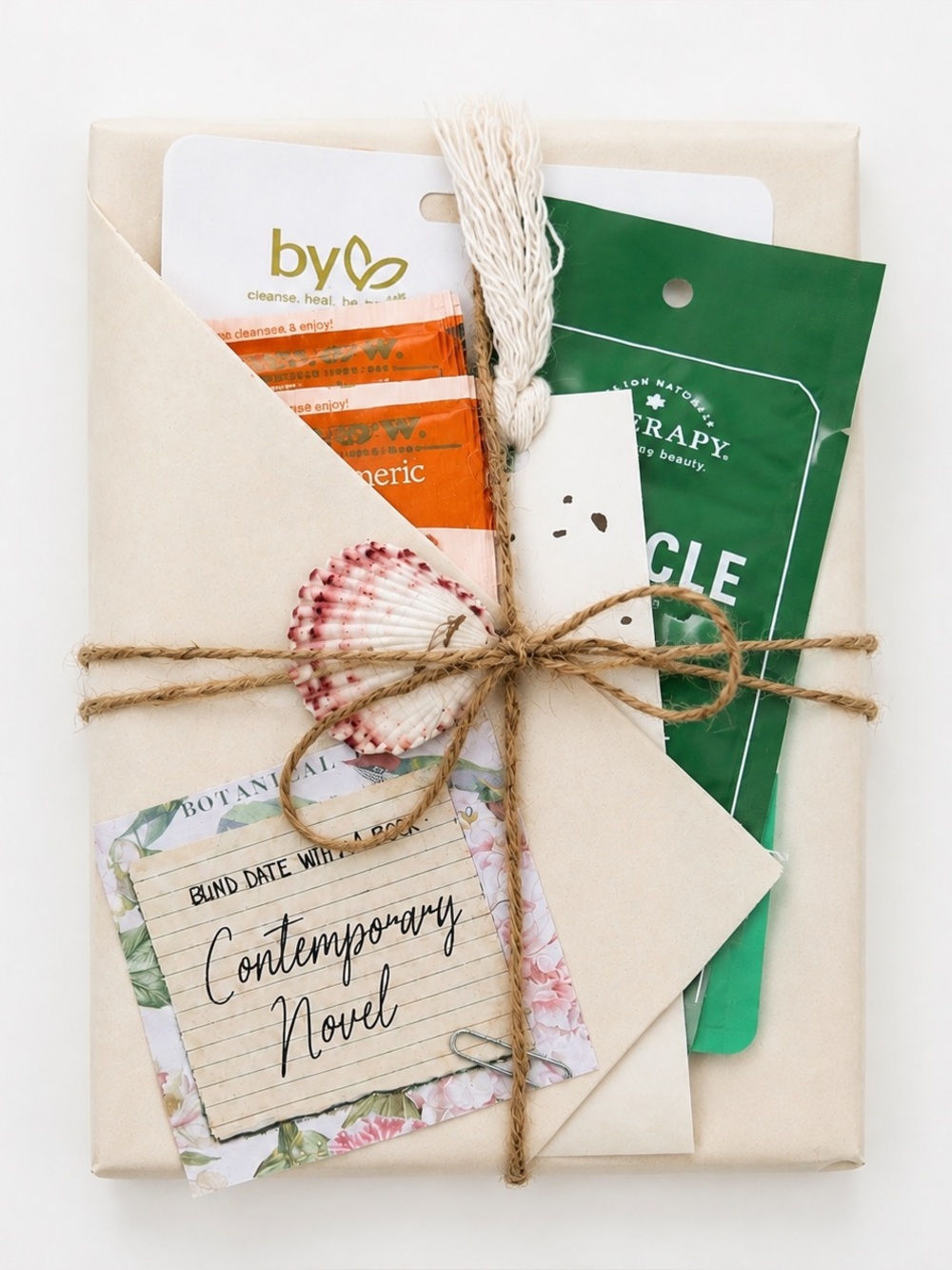 Contemporary Novel Book | Blind Date with a Book | Mystery Book Gift Box